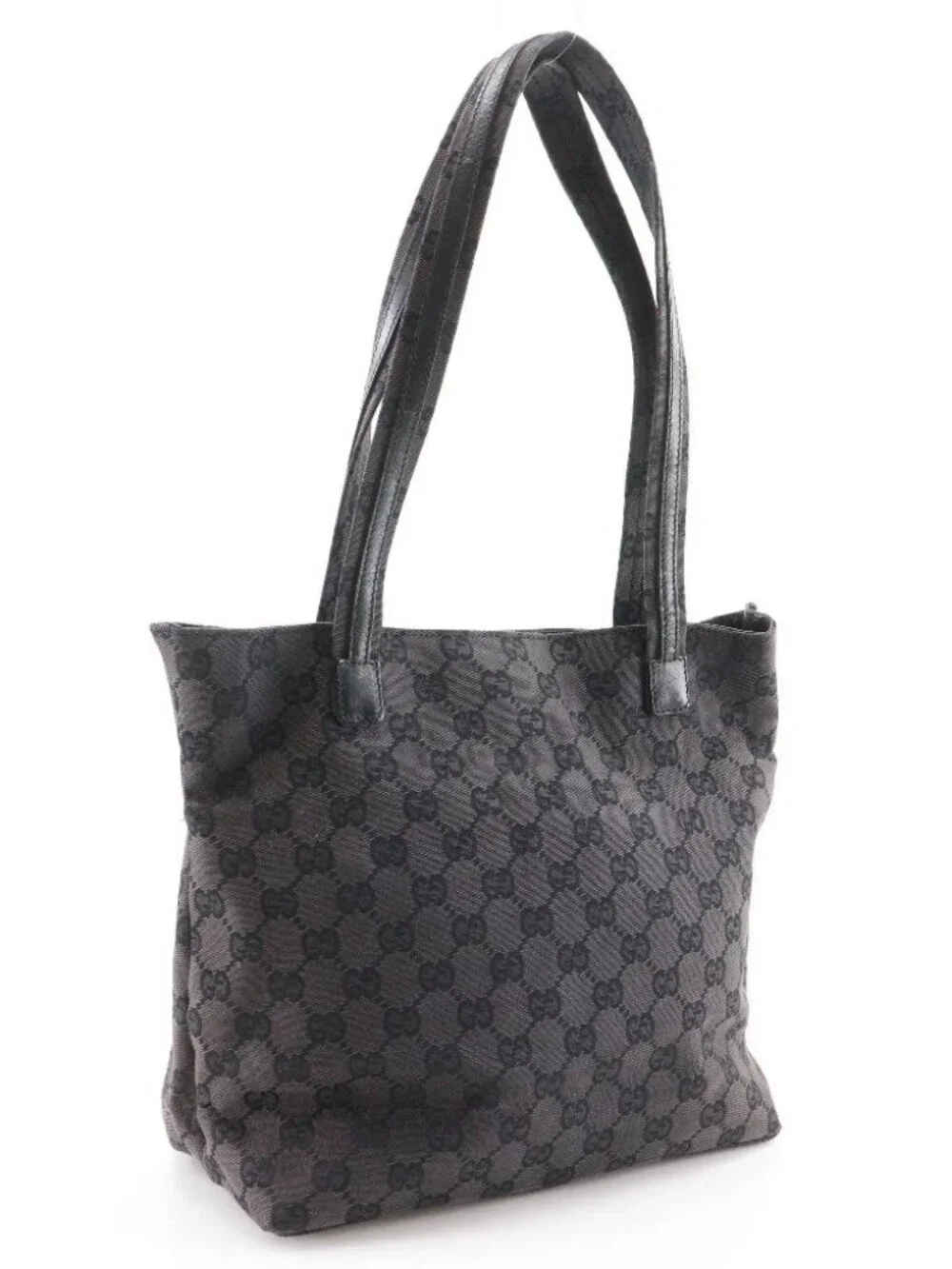 GUCCI Tote Bag 002.107624 black GG canvas Women - Picture 3 of 12